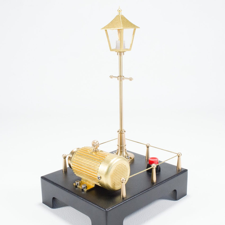 Retrol Mini Steam Generator and Lamp Scene Model Set