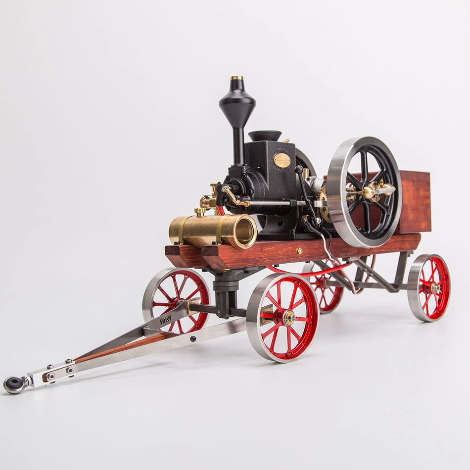 Retrol HM-01 Hit and Miss Stationary Engine Full Set with Transport Cart Frame