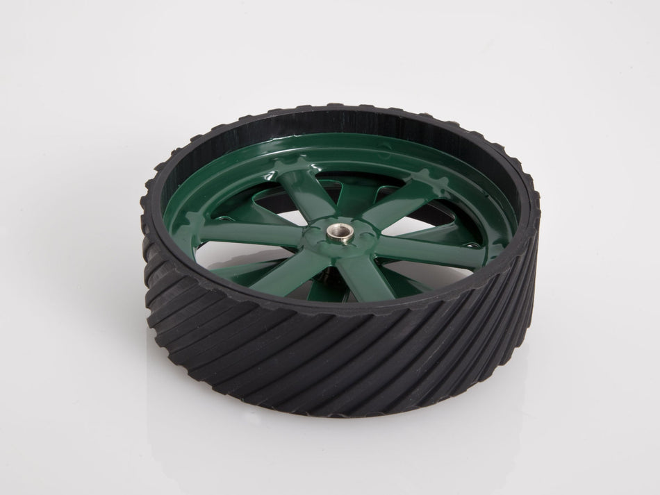 Wilesco 01321 Wheel, rear, green, 100 mm diameter for Wilesco D405/1