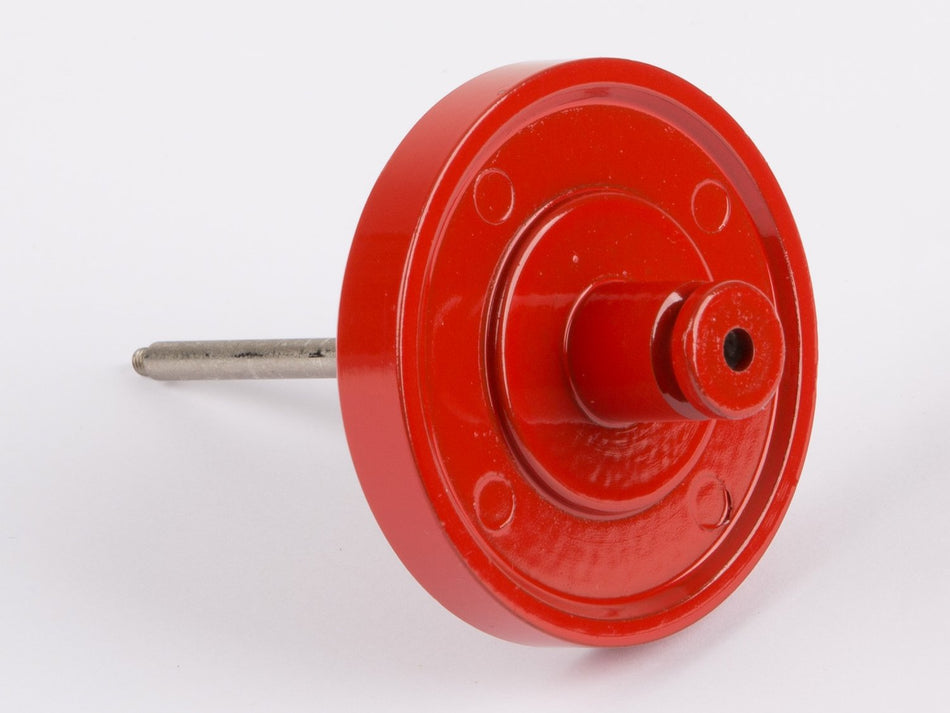 Wilesco 01474 Flywheel, 80 mm diameter, with axle for Wilesco D 310