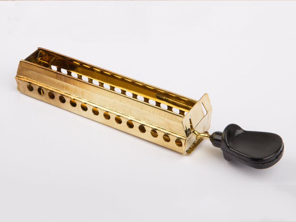 Wilesco 01582 Burner slide, brass, 100 mm for Wilesco D 430