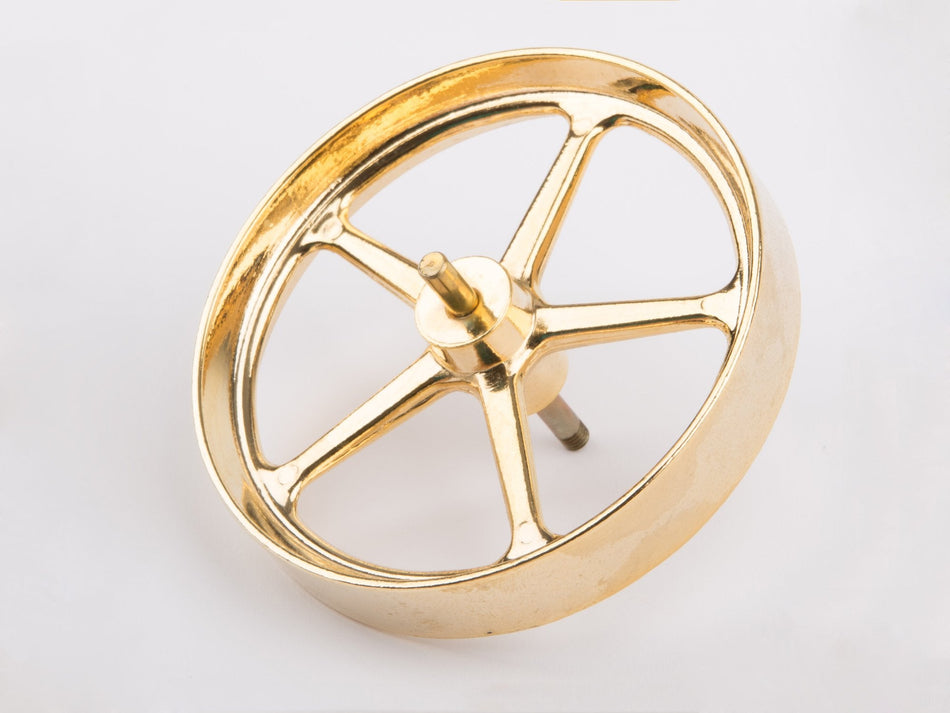 Wilesco 01688 Flywheel, with axle 46 mm long for Wilesco D 430
