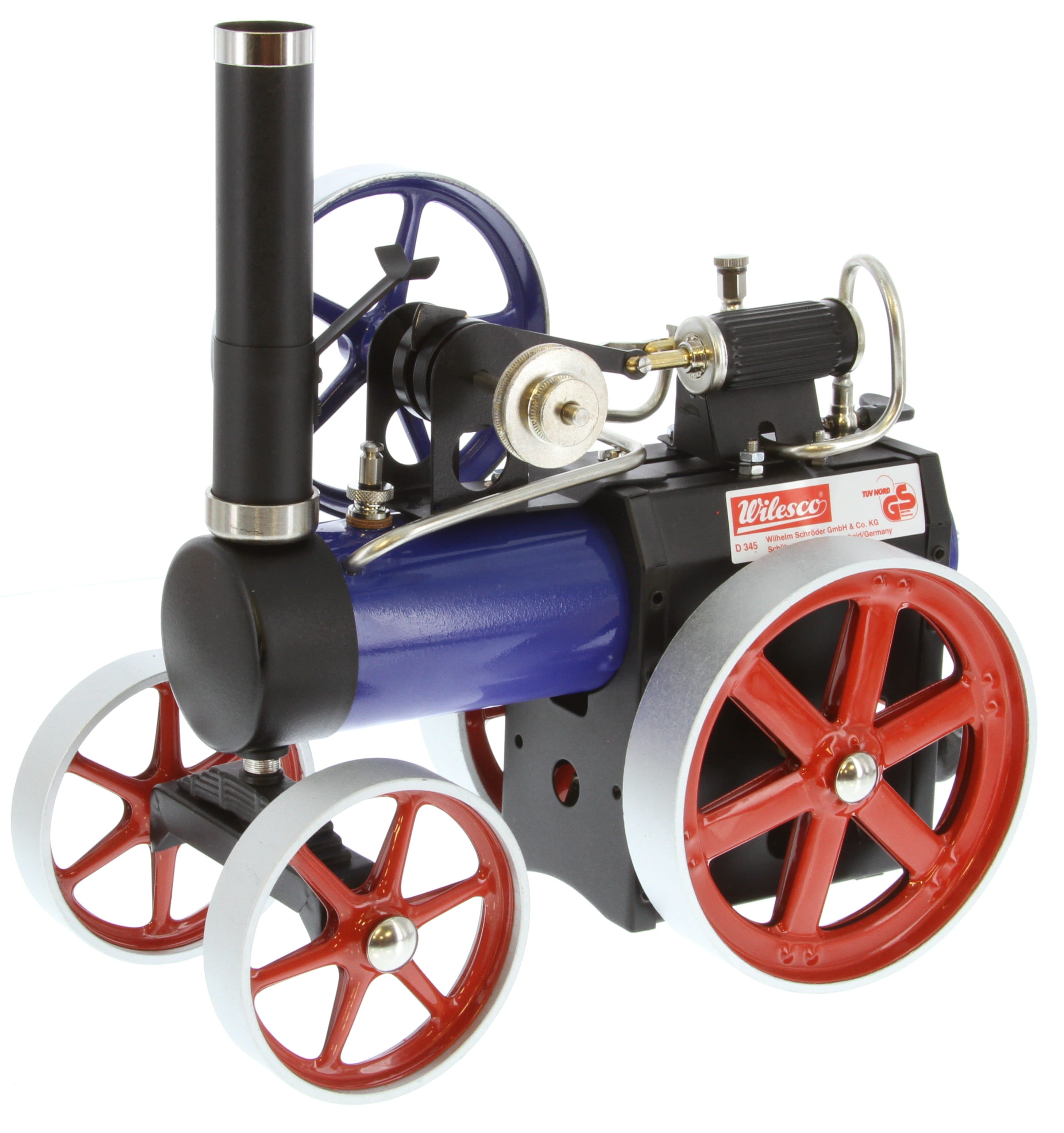 Wilesco D345 Steam Traction Engine – MiniSteam
