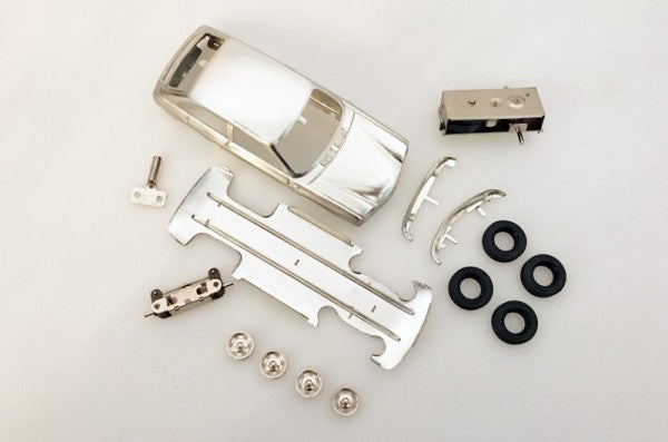 Car construction set with wind-up